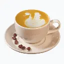 Swan Coffee  Art